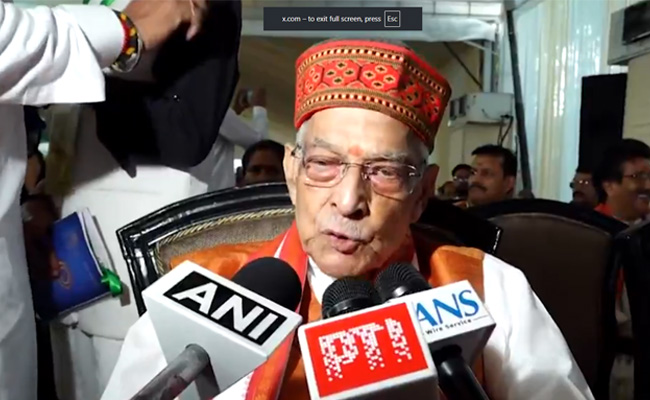 We are not 'vishwaguru' anymore: M M Joshi bats for Sanskrit